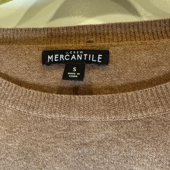 J Crew Mercantile Brown Sweater with Poodle Design Sz S - Picture 5 of 7